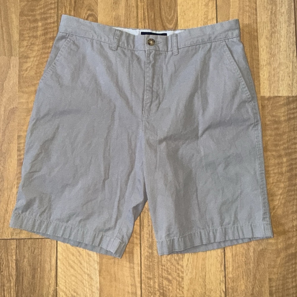 Men's Tommy Hilfiger Classic Fit 100%‎ Cotton Khaki Shorts Beige Size 35